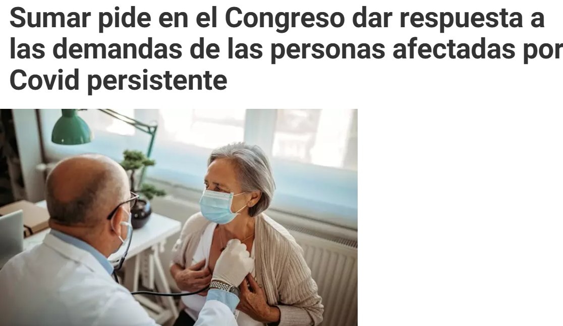covid_madrid's tweet photo. 📌 Hoy el diputado de Sumar en el Congreso Jorge Pueyo @jorge_pueyo95  y el portavoz del Grupo en la Comisión de Sanidad, Rafael Cofiño, han presentado en una rueda de prensa en el Congreso de los Diputados, la PNL q intenta mejorar la situación de los pacientes de #CovidPersistente en España y q el grupo SUMAR  @sumar  ha elaborado tras una petición de @longcovidaragon  y tras múltiples reuniones con asociaciones y colectivos de #CovidPersistente de toda España, entre los que nos incluimos. @Congreso_Es 

🩷 💜Desde AMACOP queremos trasladarles nuestro profundo agradecimiento por escucharnos y proponer soluciones y por la esperanza de q esta PNL llegue muy lejos y q de verdad se consiga lo q busca. Agradecemos q se dé forma y canal a lo q ya desde hace años llevamos reclamando las asociaciones y colectivos de pacientes

🙏🏻 Gracias por devolvernos la esperanza…

Y gracias tb a todas las asociaciones y colectivos q trabajasteis, colaborasteis  o apoyasteis la iniciativa:
@longcovidaragon @COVID19persist1 
@covidpersisten @asgacop @AndaluciaCovid @longcovidcanary @longcovidIB @longcovidspain 
@covideuskal @Covid19Valencia 
 
🔗Rueda de Prensa: https://t.co/NwMwyRYF3x

🔗Artículo: https://t.co/IoEEMNLkJ3