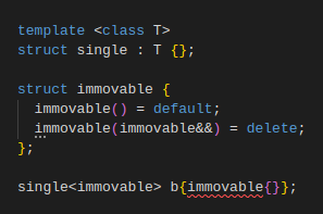 Every so often I delude myself into believing I understand C++. And then something like this happens:

github.com/llvm/llvm-proj…

It's been explained to me. Several times. I still don't understand. 

<a href="/zygoloid/">Richard Smith</a> remains the only person on earth who knows C++.