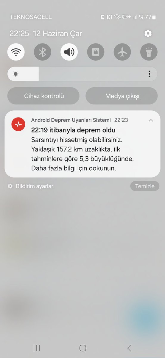 Mugla merkezdeyim ilk önce deprem olacak diye bildirim geldi,sonrada oldu diye. Çok şaşırdım gerçekten. #Datça #deprem