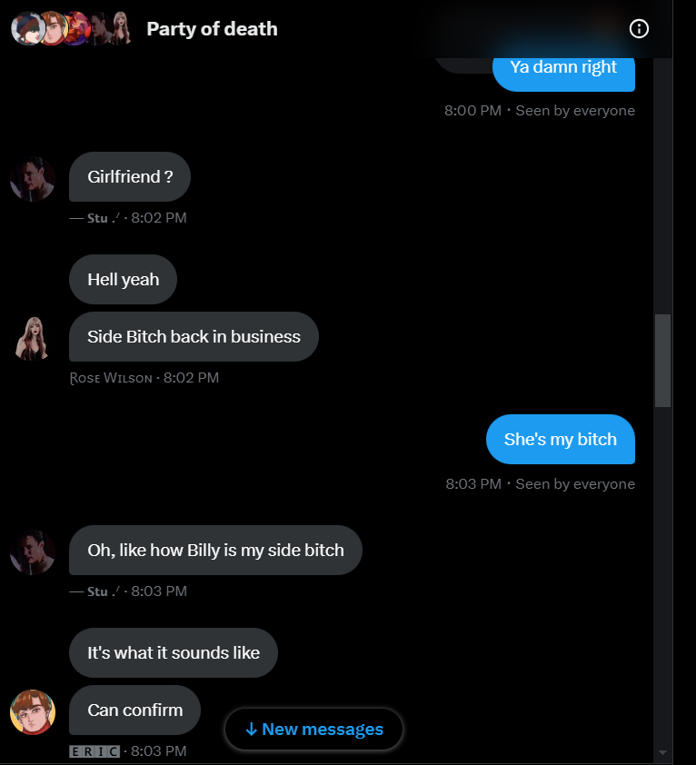 [ <a href="/WoodsboroKiler/">— 𝗦𝘁𝘂 .ᐟ</a> <a href="/carkewl/">🅴🆁🅸🅲</a> @BloodiedRavager ]