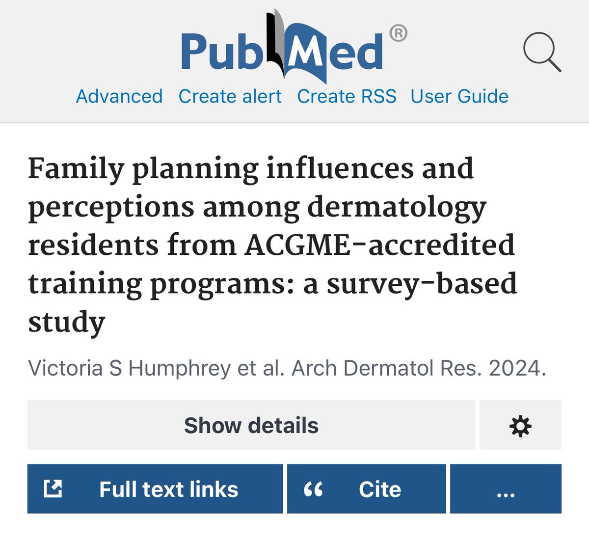 Proud of this team! Proud of our work!

link.springer.com/article/10.100…

#dermatology #derm #dermtwitter #medtwitter