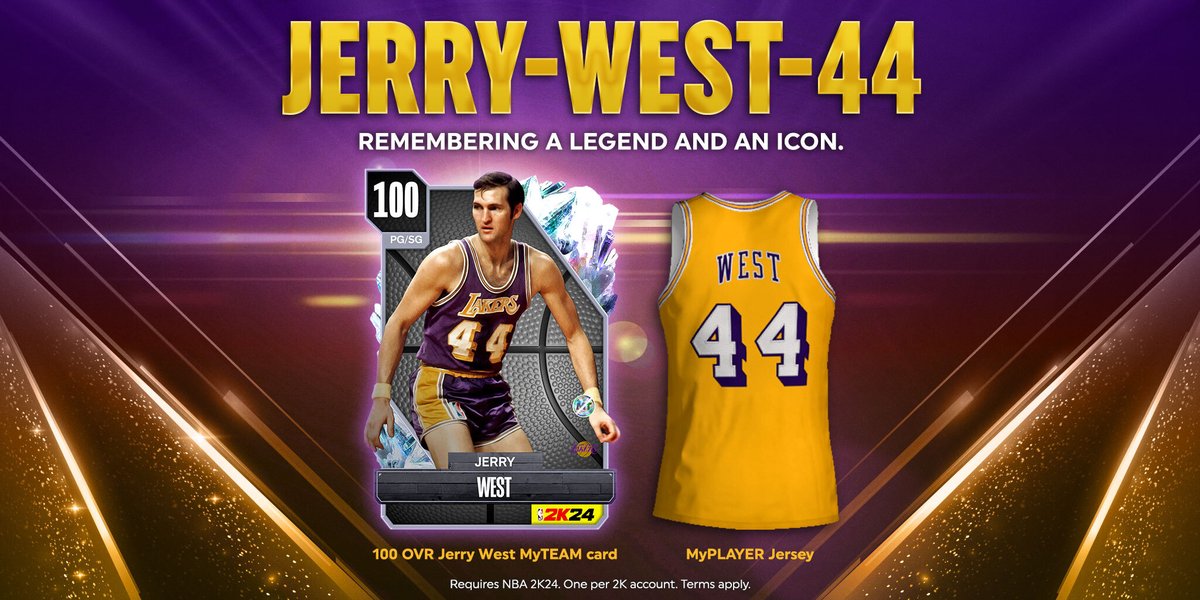 Celebrating the life and career of Jerry West - a legend and an