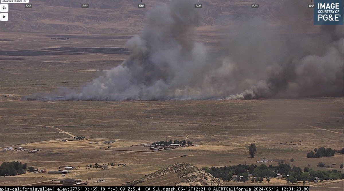 WILDLAND FIRE: Firefighters &amp; #BearIC at scene a fire near Soda Lake Rd/ Gaviota Trail in Santa Margarita CA. Fire is roughly 5 acres with 1 structure threatened. The cause is under investigation.