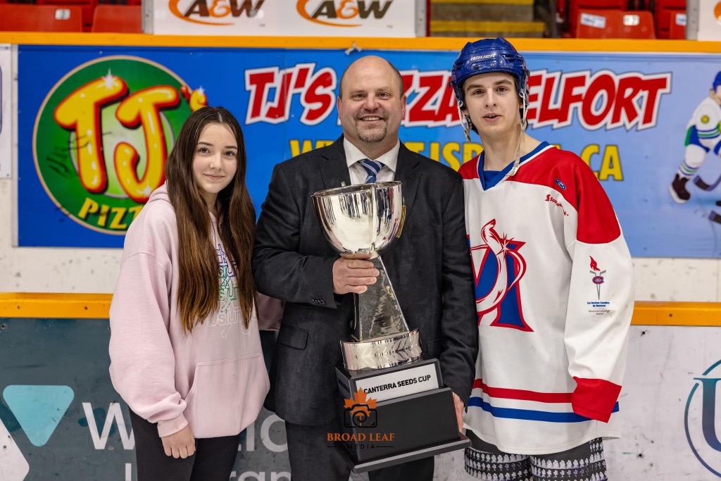 The Melfort Mustangs have extended head coach &amp; general manager Trevor Blevins through the 2027-28 campaign.

Details - sjhl.ca/mustangs-exten…

Release courtesy Melfort Mustangs, Photo Credit to Broad Leaf Media