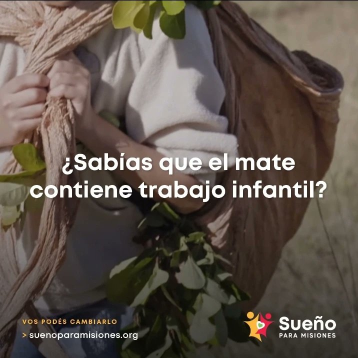 La Infusión Nacional Argentina (Mate) se cosecha con trabajo infantil. Firma la petición y lo cambiamos juntos change.org/libresdetrabaj… #TRABAJOINFANTIL