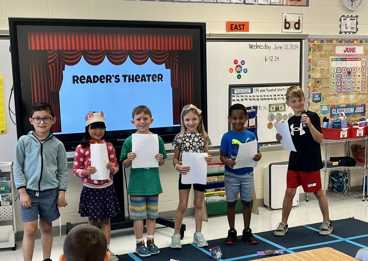 Another favorite end of year tradition- Reader’s Theater performances! I am so proud of these (almost) 2nd graders! #LRelem