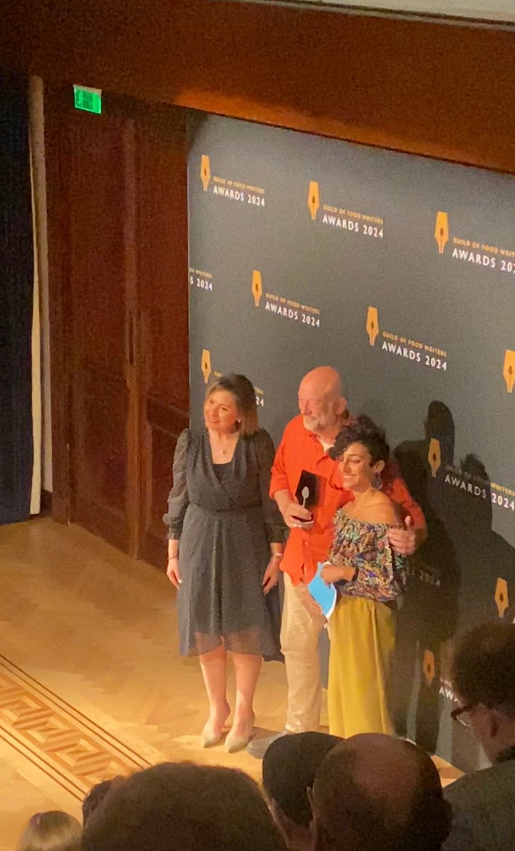 Food writer of the year for work in the FT — our man <a href="/timhayward/">🥩🥩Tim Hayward🥩🥩</a>! <a href="/GuildFoodWriter/">GuildofFoodWriters</a>