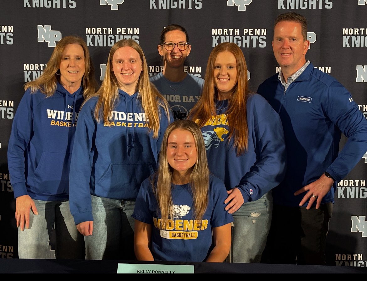 We are pleased to introduce the next member of our class of 2028! 🏀

Excited to welcome Kelly Donnelly to our Pride Family! 🦁

We cannot wait until you are on campus in the Fall, please give a warm welcome to Kelly as she joins our Widener Family 💙💛