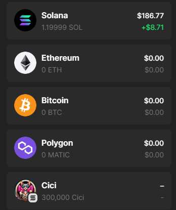 TOMTokenX's tweet photo. @Cici_netcoin Transferred 0.6 Sol. Let's create a quake on Dex, come on 🚀🚀🚀🚀🚀 https://t.co/uON5dbZlrB