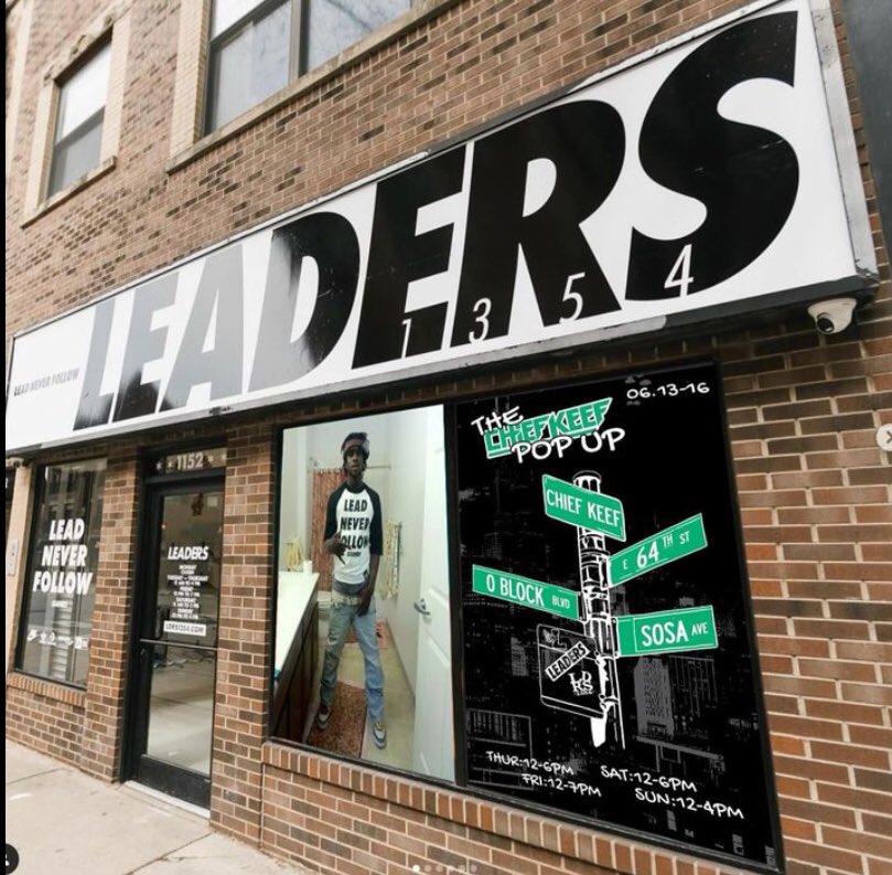 LDRS1354's tweet photo. @ChiefKeef returns this week for @thesummersmash Leaders1354 has been rocking with Chief Keef from the beginning, and is hosting the official Chief Keef Pop-Up Store. The 4 day pop-up will feature a hosted bar and very special guests. 
1152 W. Madison 
#LeadNeverFollow https://t.co/wmpq7mINWB