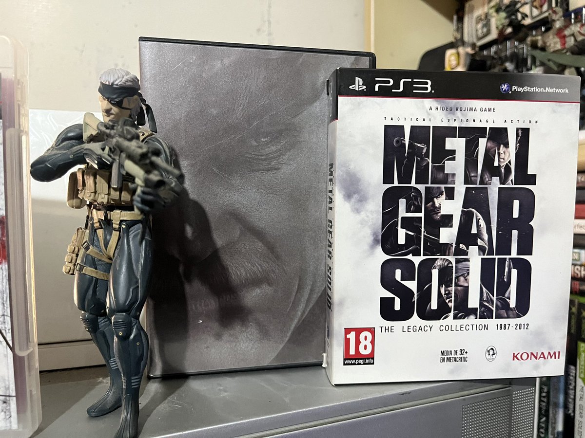 MrRavencloud's tweet photo. Solo nos queda esperar a que la #MetalGearCollection VOL.2 llegue a nuestras consolas actuales y podamos revivir como se merece el final de mi saga favorita de la historia como se merece!! https://t.co/r1zyiiuQ5q