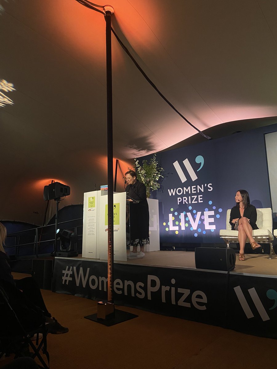 WomensPrize's tweet image. “Everything you read enriches you further and tonight I feel more enriched than ever.” - @AubeReyLescure 

Beautiful readings from our #WomensPrize short-listed authors for Fiction - Anne Enright, @V_V_G , Kate Grenville, Isabella Hammad, Claire Kilroy &amp;amp; @AubeReyLescure