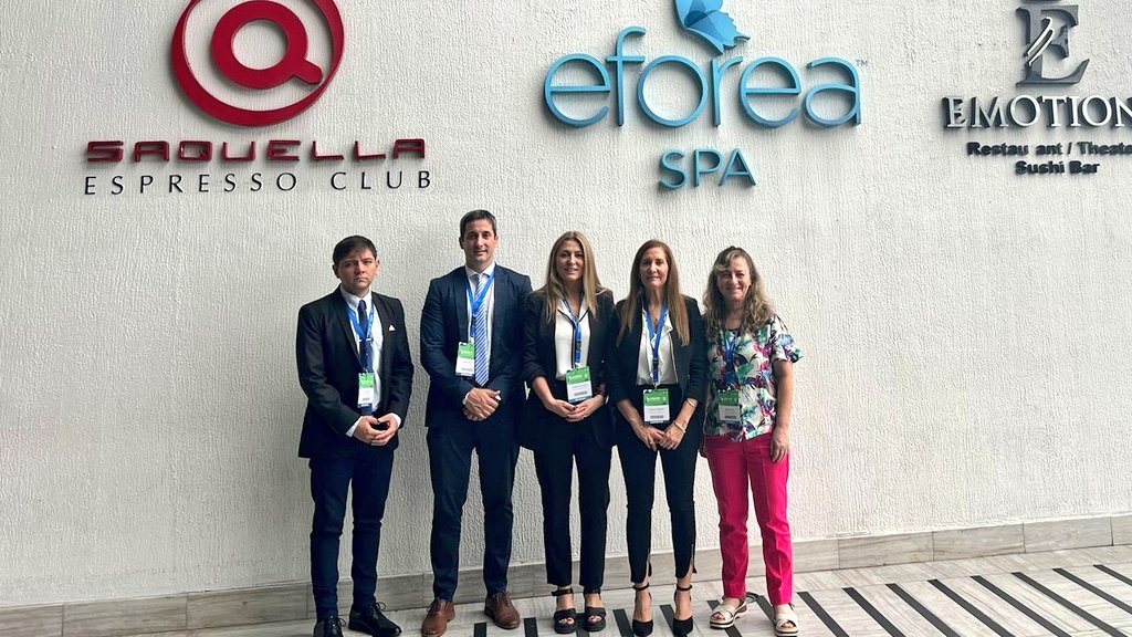 La comitiva santafesina, también participó del 11° Foro Político Latinoamericano sobre Turismo de Reuniones donde el Director de Turismo provincial, Franco Arone, fue parte de uno de los paneles.