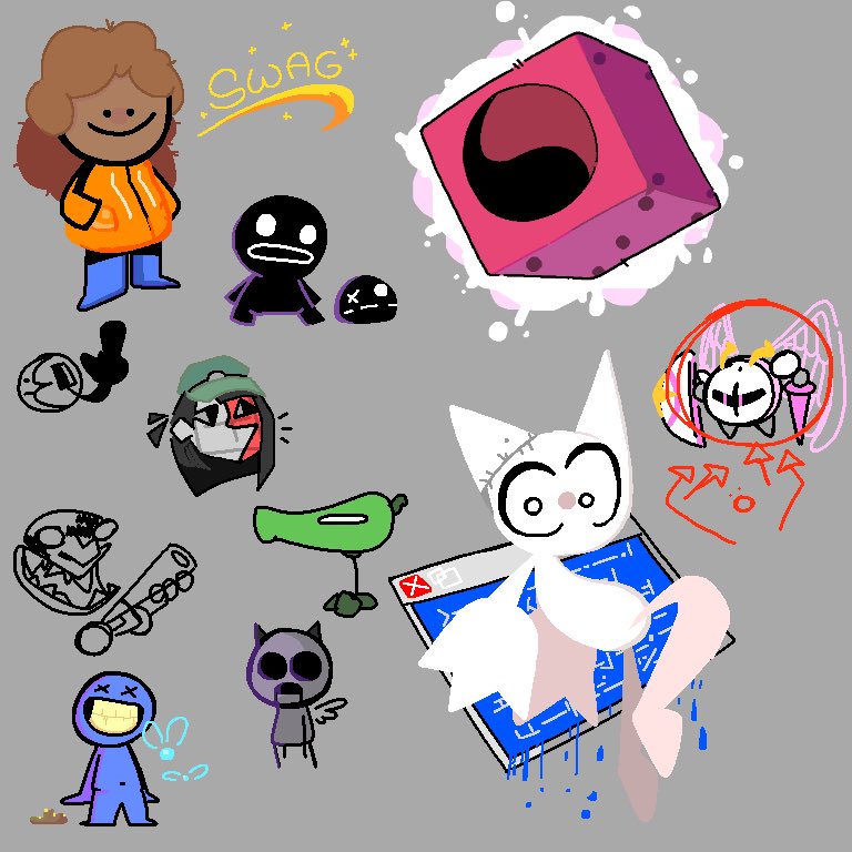 Doodles from a mind that struggles to focus