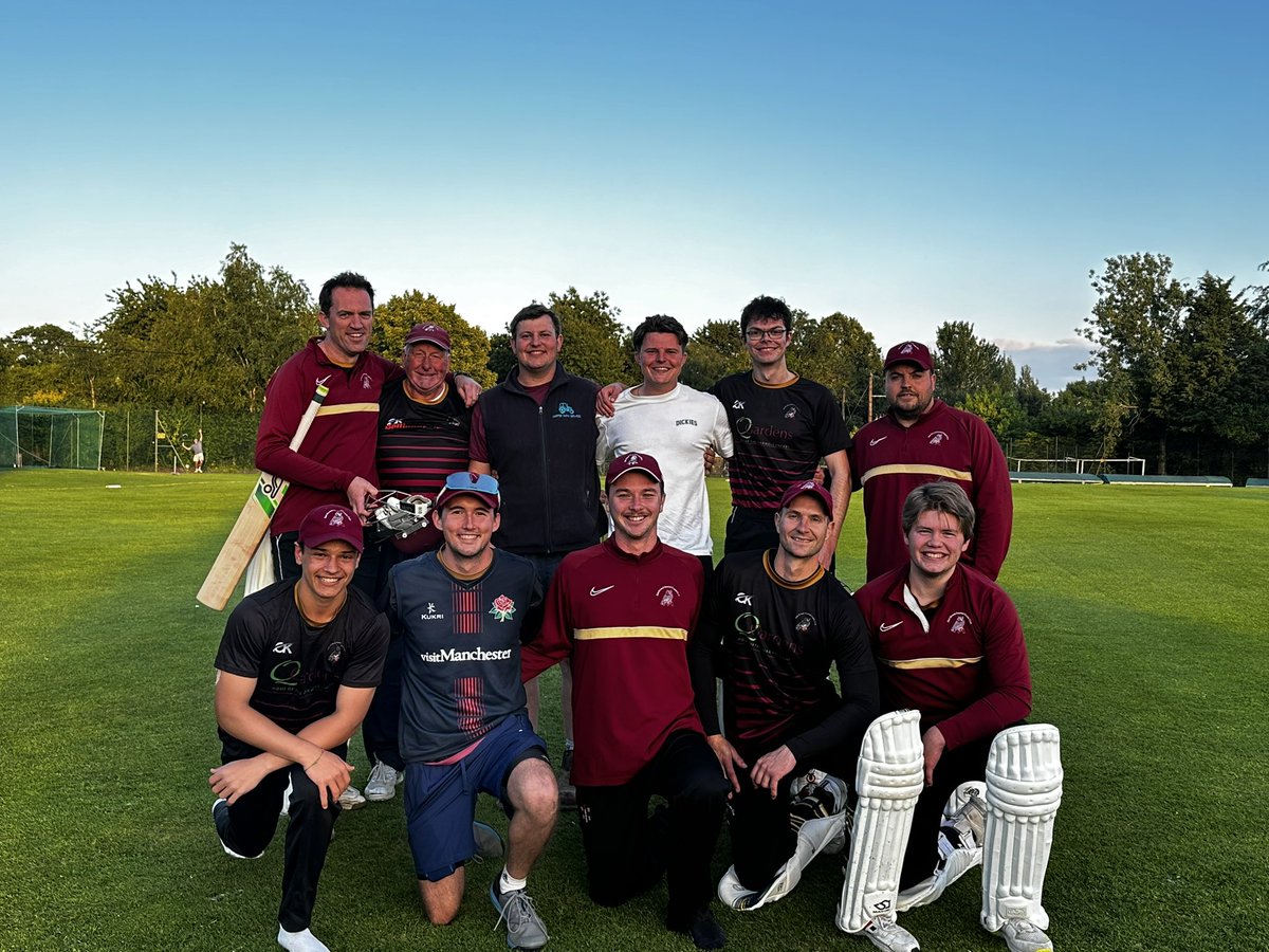 Cracking win by <a href="/EWHCC/">East Hendred Cricket</a> - down to the last ball and won by five wickets. Thank you Chievely - fantastic fielding.