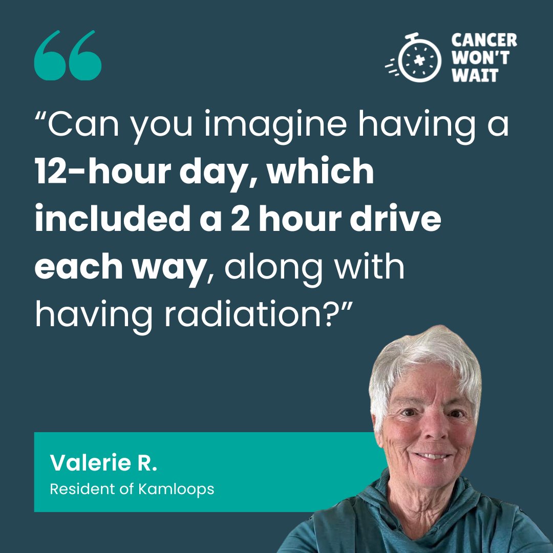 Cancer Won't Wait tweet media