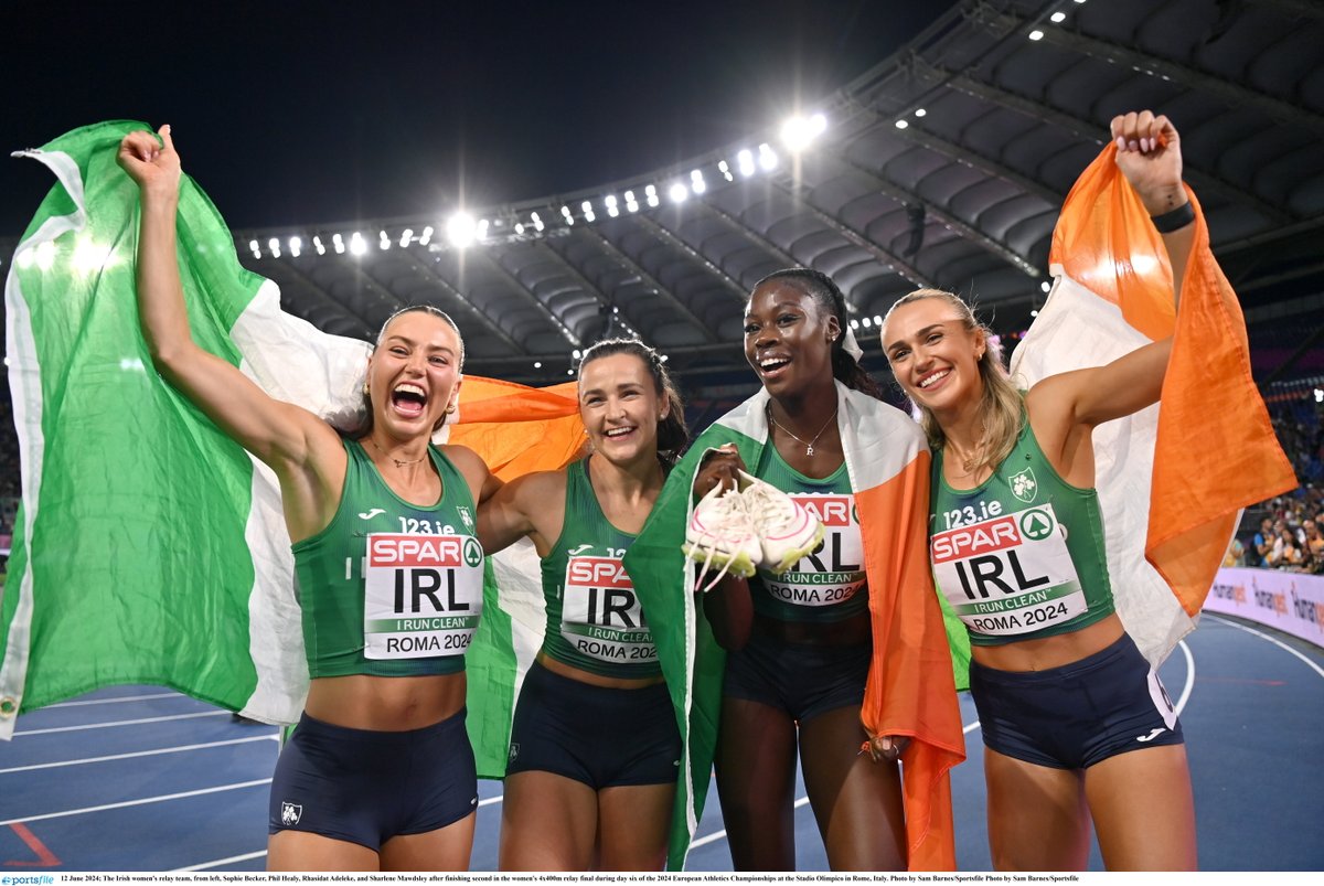 irishathletics's tweet photo. This team💚

#Roma2024 #IrishAthletics https://t.co/VUXetxhA4i