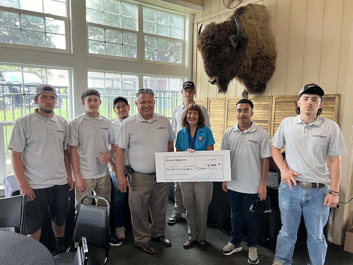 Career Institute East (@cieastdallas) on Twitter photo What a great day for golf! A HUGE thank you to Industry Partner <a href="/excellelectric/">Excell Electrical</a> for their donation to CI East. So rewarding seeing our students excelling in their careers. 🌟
#thankfulandgrateful
#thefutureisbright
#workforceready
<a href="/Alvarenga_DISD/">Oswaldo Alvarenga</a>
<a href="/DrBrianLusk/">Brian Lusk</a> What a great day for golf! A HUGE thank you to Industry Partner <a href="/excellelectric/">Excell Electrical</a> for their donation to CI East. So rewarding seeing our students excelling in their careers. 🌟
#thankfulandgrateful
#thefutureisbright
#workforceready
<a href="/Alvarenga_DISD/">Oswaldo Alvarenga</a>
<a href="/DrBrianLusk/">Brian Lusk</a>