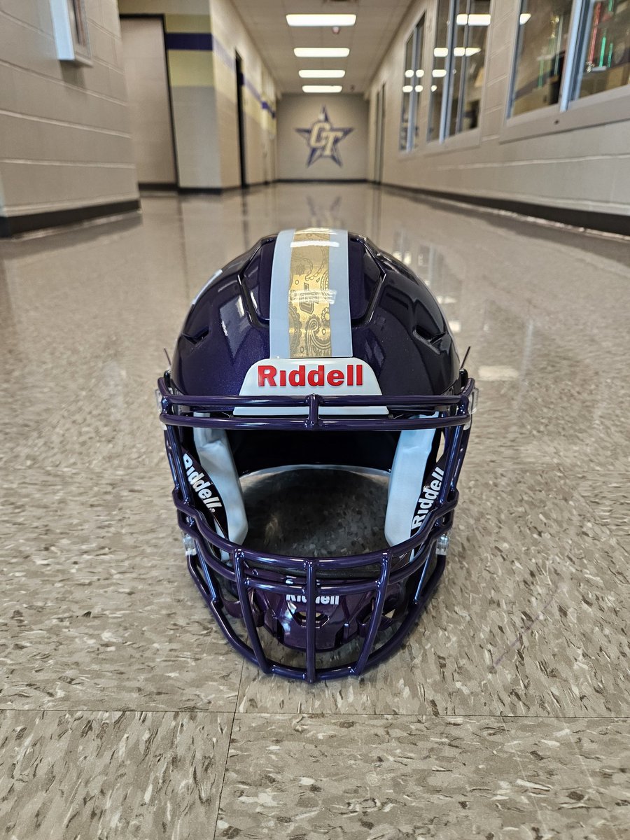 RicklanHolmes's tweet photo. @AuDesigns did a 🔥 job on our Decals.... I can't wait to see them on Game Day

🟣🟡🪖🐎🎖#RangersRide #StayPurple #F4 #TTP #PTT #NRE https://t.co/P0Od7CPoRo
