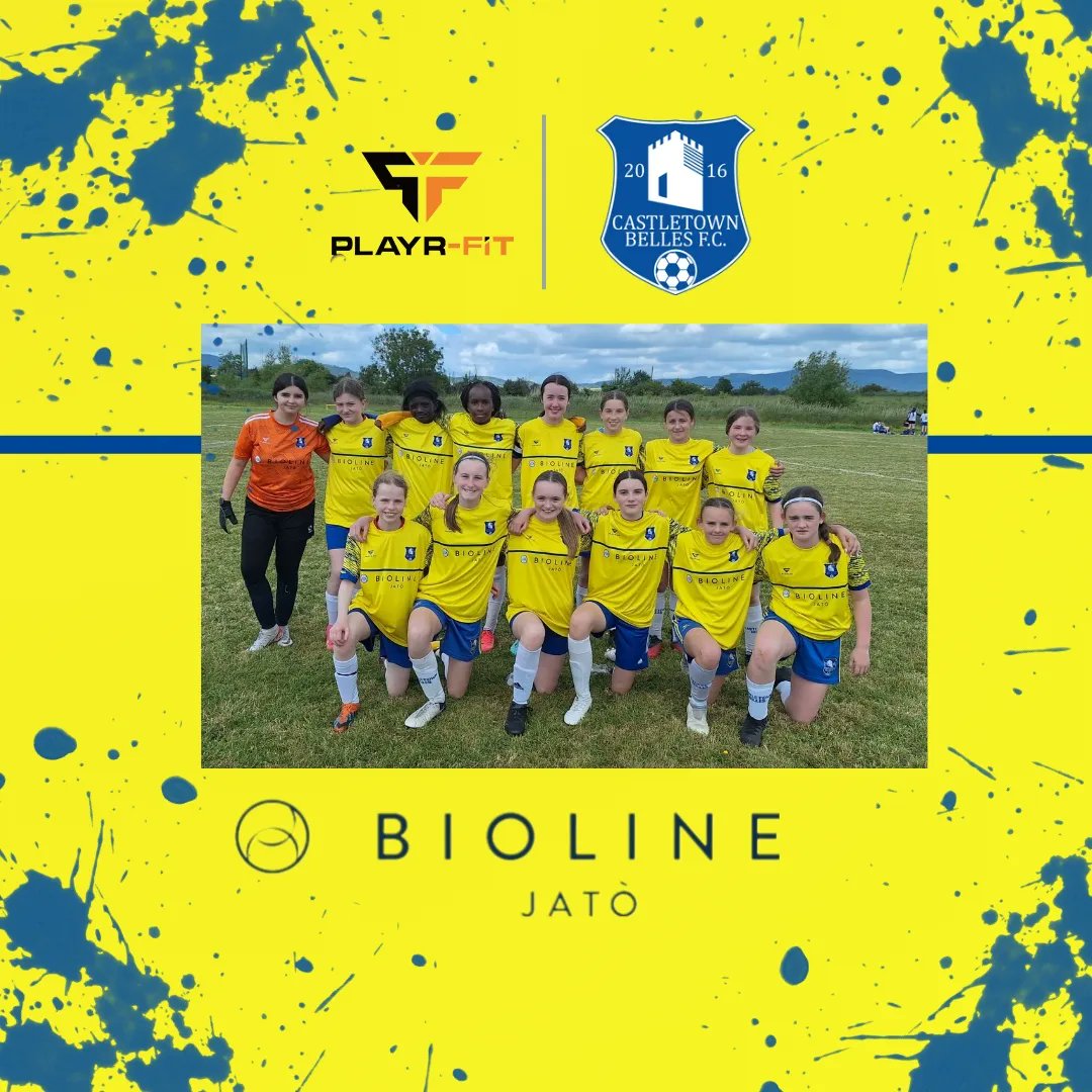 New Kit Alert for our U14s
<a href="/PlayrFit/">Playr-fit</a> #BiolineJoto