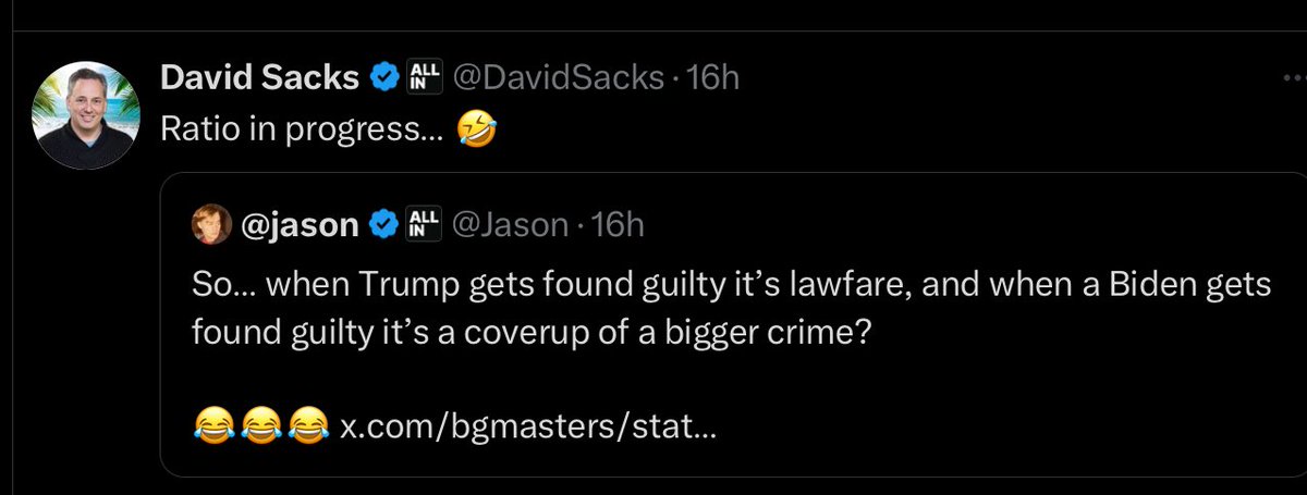 This dude went from somewhat respected entrepreneur and VC to full time twitter troll so fast.