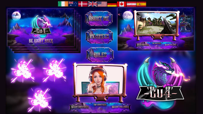 Need all graphics stuffs? In reasonable price Dm me 😉Note! this is reference image from web   #Graphicdesigner #gfx #gamingcommunity #twitch #twitchstreamer #twitchaffiliate #SupportSmallStreamers #gamers #Fortnite📷
<a href="/BlazedRTs/">Blazed</a>

(RFW)
