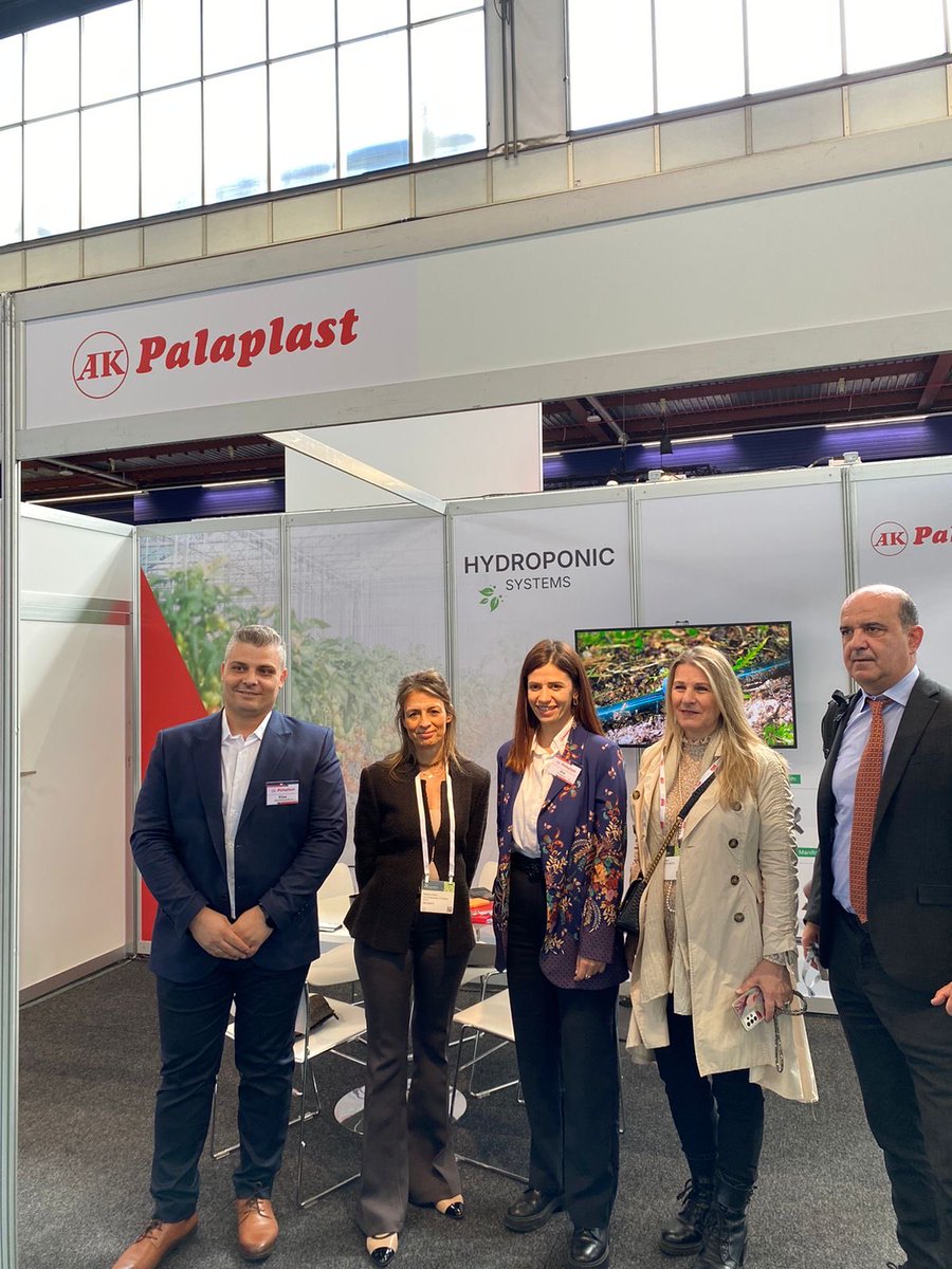 PressGreekEmbas's tweet image. #GreenTech2024 #Amsterdam 🍃

GreenTech is the global meeting place for all professionals involved in #horticulture #technology 

7️⃣ companies from 🇬🇷

#EnterpiseGreece #agriculture #technology #greenhouses #sustainability #WaterStorage #Irrigation #energy #efficiency 🍃💦