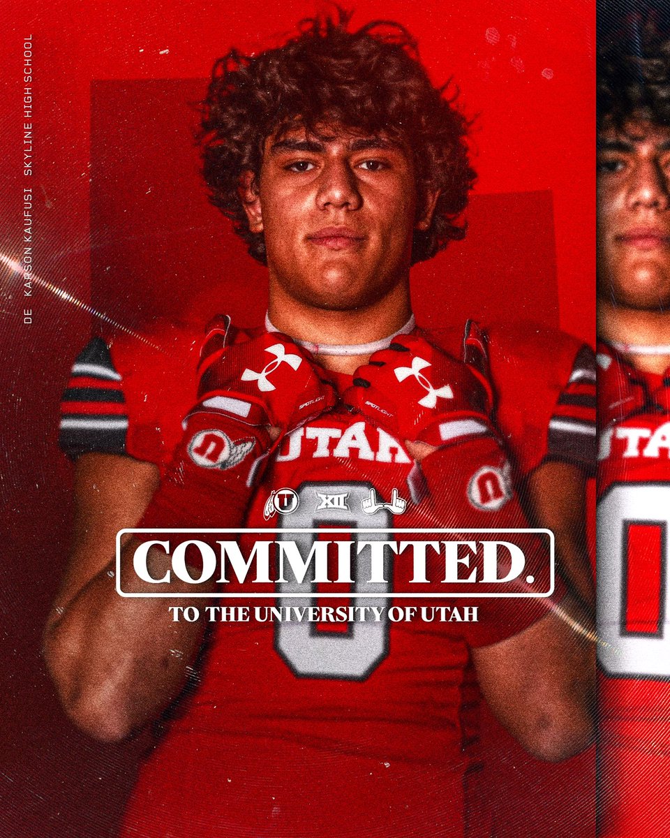 Karson Kaufusi (@karsonkaufusi) on Twitter photo It’s a family thing. Beyond Blessed🙏
#goutes #committed #tradition 
<a href="/CoachPowell99/">Lewis Powell</a> <a href="/Utah_Football/">Utah Football</a> <a href="/Monsta39/">Marcus Mailei</a> <a href="/EaglesSkyline/">Skyline Eagles Football</a> <a href="/PTrenches/">Pro-Tech-Trenches</a> It’s a family thing. Beyond Blessed🙏
#goutes #committed #tradition 
<a href="/CoachPowell99/">Lewis Powell</a> <a href="/Utah_Football/">Utah Football</a> <a href="/Monsta39/">Marcus Mailei</a> <a href="/EaglesSkyline/">Skyline Eagles Football</a> <a href="/PTrenches/">Pro-Tech-Trenches</a>