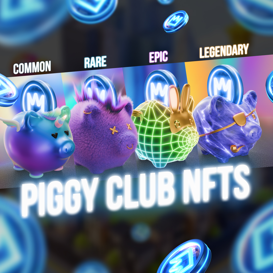 CityVerseTycoon's tweet photo. Piggy Club NFTs: ride on the success of the CityVerse's economy...

Here's how you maximize your point earnings with Piggies ⤵️ https://t.co/QeT9yzgCXq