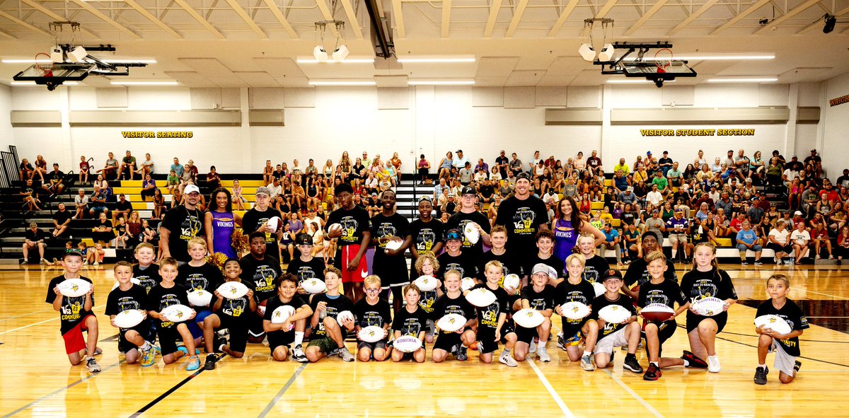 Along with Day to REACH camp shirt, each camper will also receive a performance v52 headband!
Only a few spots remaining for Aug 2nd!
To register: chadgreenway.org 
KINDNESS