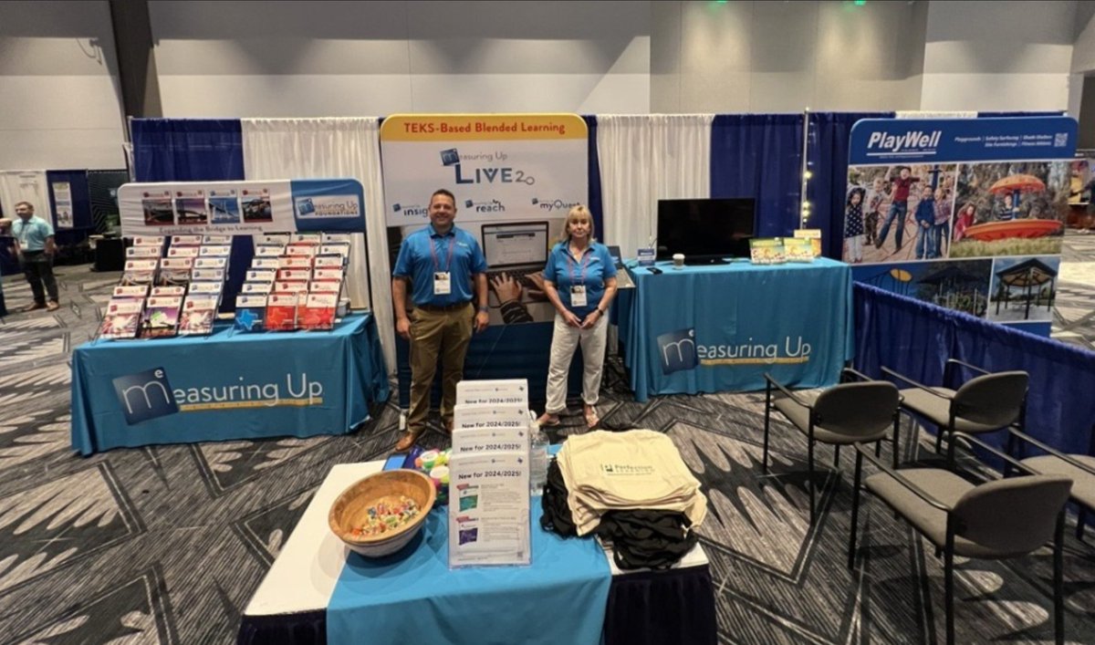 Come see us and <a href="/MeasuringUp_ME/">Measuring Up by Mastery Education, Inc.</a> at @TEPSATalk to check out the best of our Standards-Based Instruction solutions, ELA programs, and Advanced Placement® programs! 📚👩‍🏫
#TEPSATalk #TASSP2024 #WeLeadTX