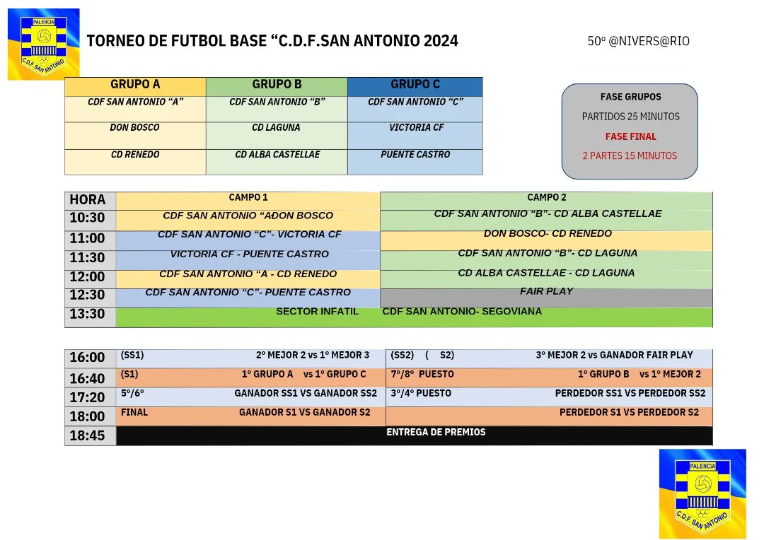 CDF_SANANTONIO's tweet photo. Este fin de semana arranca la XIII edición del trofeo de fin de temporada de nuestro club, cerramos el domingo con la categoria benjamin. Suerte a todos los participantes!!! https://t.co/udRKnv5l0I