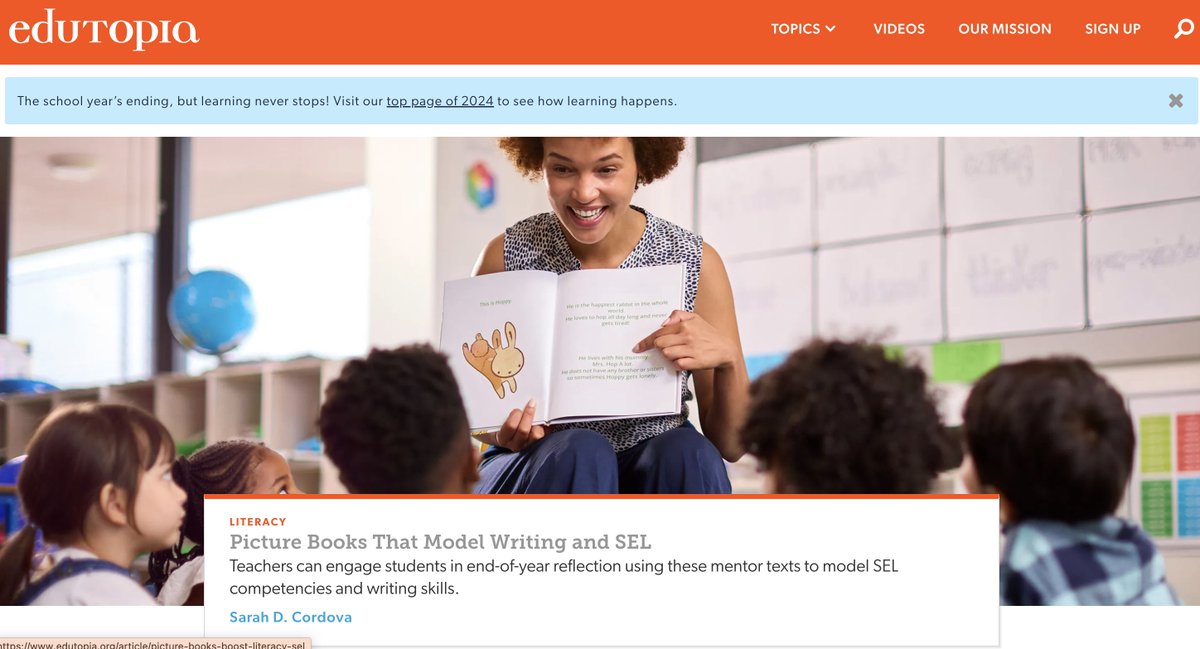 Sarah Cordova/Literacy Matters tweet media