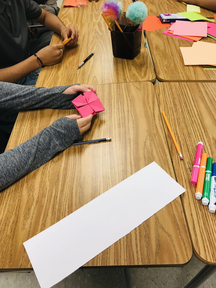 NdMccray's tweet photo. Research shows SEL not only improves achievement in school but reduces depression & stress among students.
We do SEL in summer school, including breathing techniques and origami to showcase our feelings. #BeMoreDoMore
#SEL @ShotwellMS_AISD
@IB_MrsNelms @CoachStennis @AldineISD https://t.co/3qdnjcFHGa