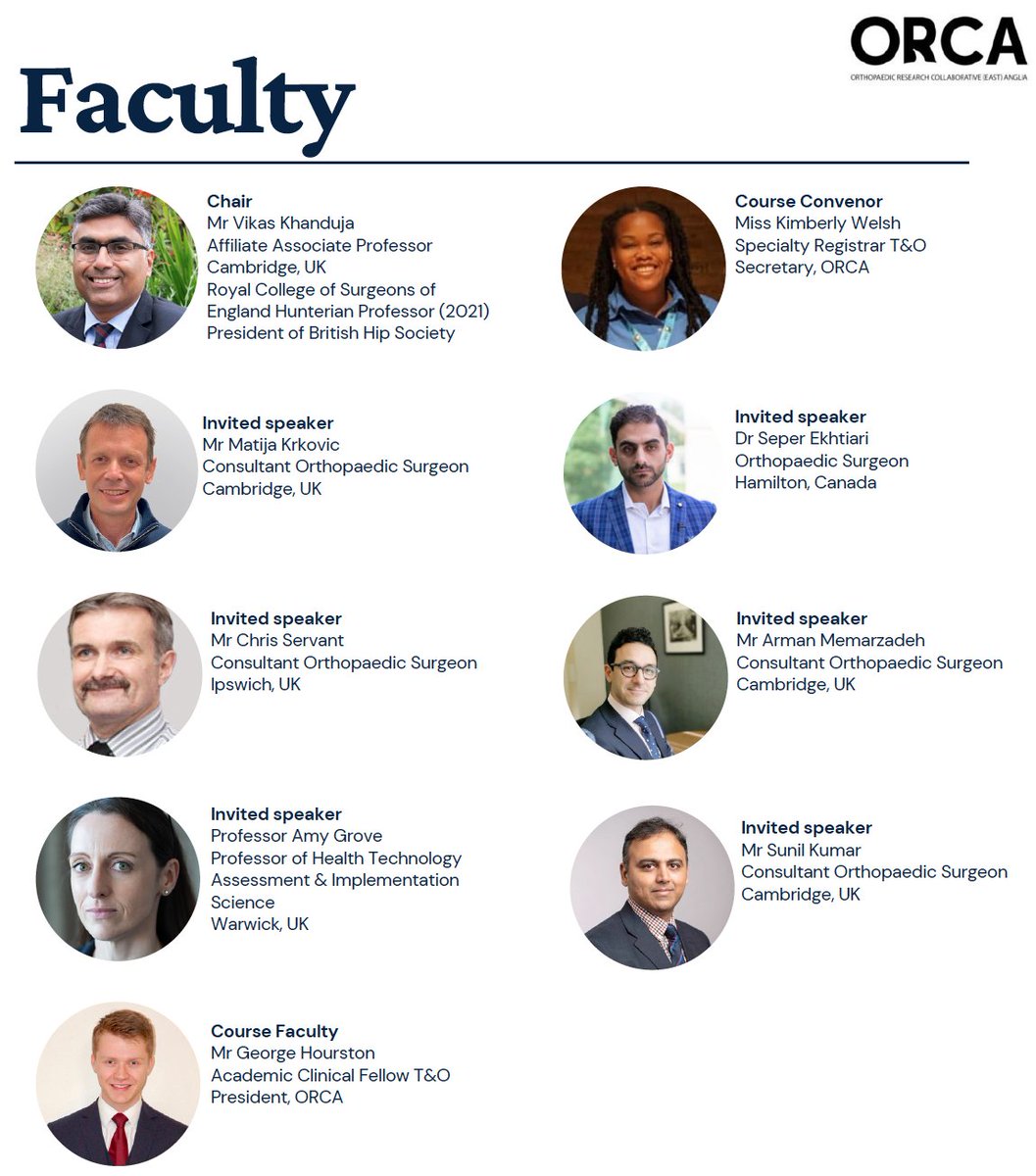 Orthopaedic Research Collaborative east Anglia (@orcapaedics) on Twitter photo Did we mention- it's free?!?
Great faculty, CCT requirement, huge wealth of knowledge just busting to be imparted
Sign up:
app.medall.org/event-listings…
<a href="/GeorgeHourston/">George Hourston</a> <a href="/Dinosaur_MD/">Seper Ekhtiari MD MSc FRCSC</a> Did we mention- it's free?!?
Great faculty, CCT requirement, huge wealth of knowledge just busting to be imparted
Sign up:
app.medall.org/event-listings…
<a href="/GeorgeHourston/">George Hourston</a> <a href="/Dinosaur_MD/">Seper Ekhtiari MD MSc FRCSC</a>
