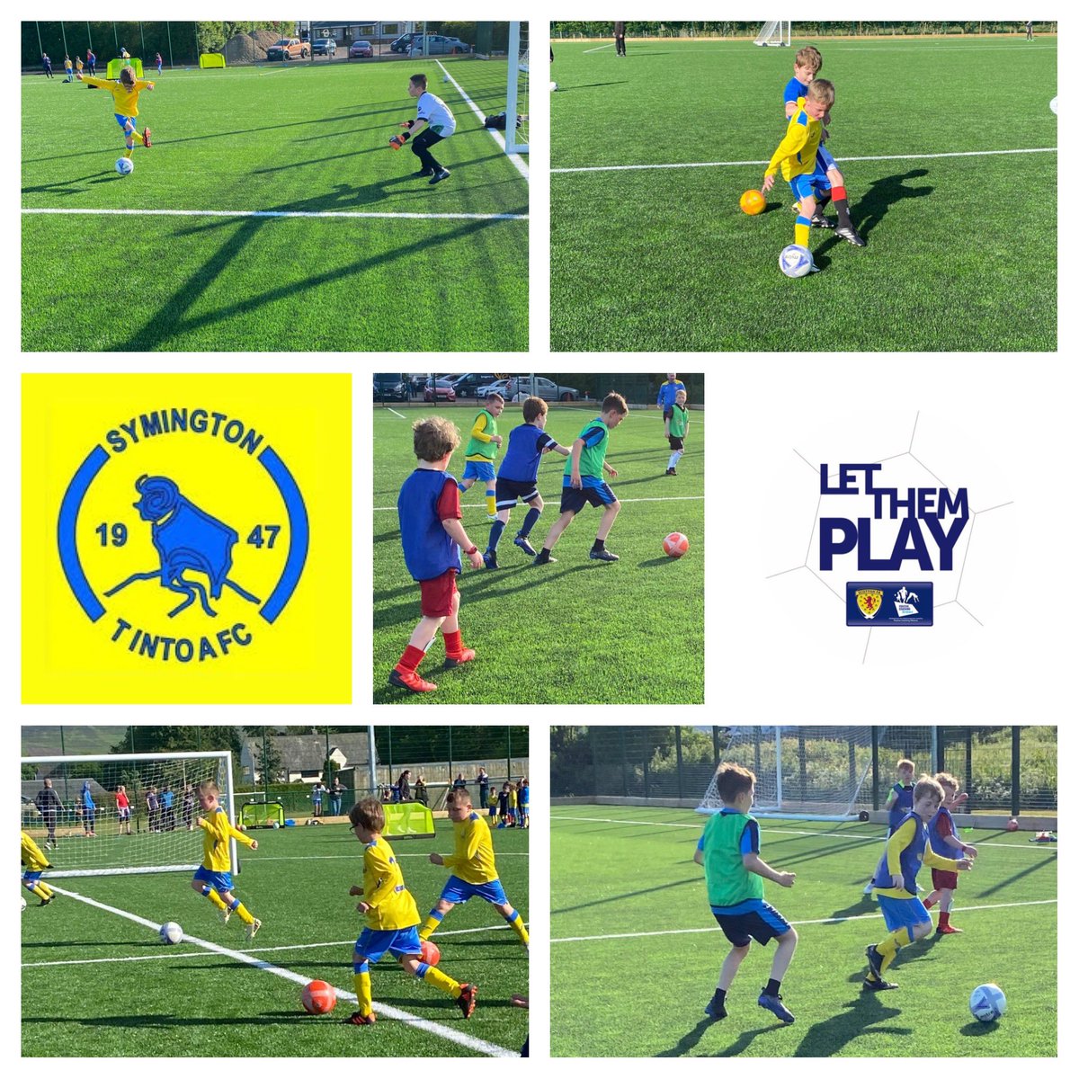 ScotFASouthWest's tweet photo. #PowerOfFootball | A beautiful night in the ☀️ with a great group of players &amp; coaches @SymTinto 🤩⚽️ Touches, touches &amp; more touches on the ⚽️🙏🏻 Moving with &amp; protecting the ⚽️ with🤴 of the ring 👏🏼 Numbers game with some outstanding goalkeeping from both Logan &amp; Max 🙏🏻❤️ https://t.co/in6ah3rjPF