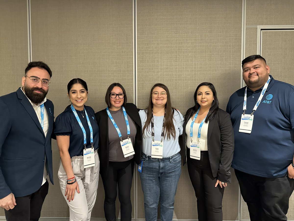 NicoleCVasquez's tweet photo. Learned so much in Day 2 and Day 3 in MDP and met amazing people. It’s time to pass the knowledge to our peers. #2024 #AT&amp;TMDP 😎 #WTX @NTXKristaGuzman @AaronJHernande2 @lifeofmando https://t.co/qfGNP0ZISD