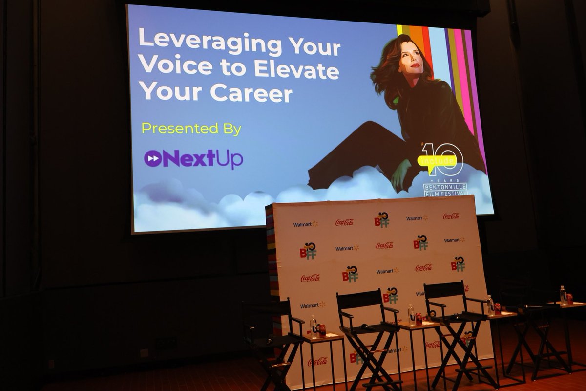 TheJaclynHouse's tweet photo. From learning about passion and purpose, adapting to change and having your own board of directors…I had the amazing opportunity to moderate a panel this week at #BFF on Leveraging Your Voice to Elevate Your Career. 
.
.
.
#BentonvilleFilmFest #NorthwestArkansas  #BFF10 #BFF24 https://t.co/yAIQUwRcra