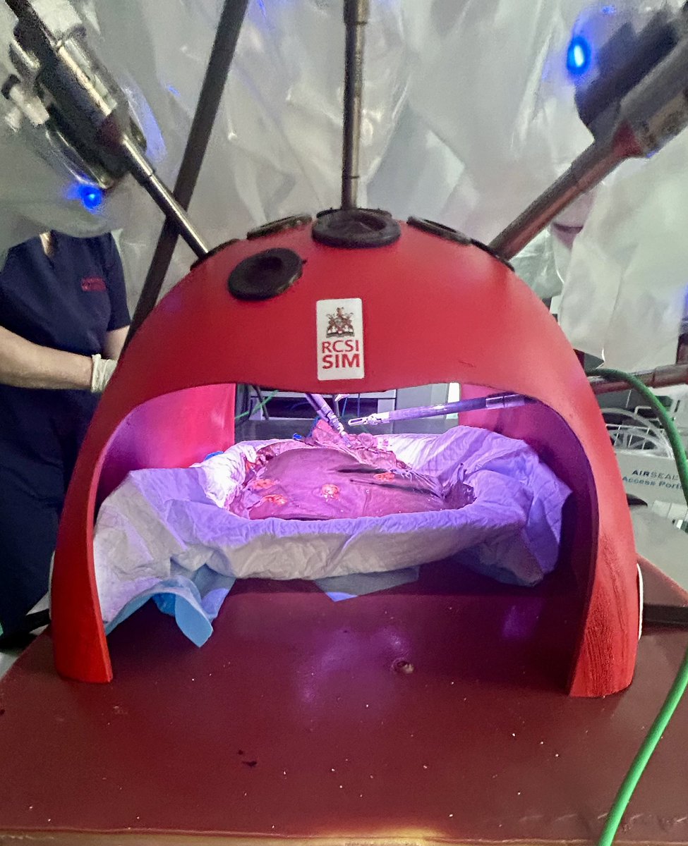 A huge thank you to all faculty who delivered 🤖 #surgicaltraining this week <a href="/RCSI_Irl/">RCSI</a> 
✅ Anterior resection
✅ Right hemi 
✅ Small bowel anastomosis
✅ rTAPP
✅ Adrenalactomy

PLUS colorectal liver metastasectomy using novel models designed by <a href="/RCSI_SIM/">RCSI SIM</a>🔥!