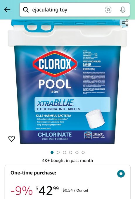 My mom was asking about pool tablets so I sent her a screen shot and whoops didn't realize my search<a href="/tag/svakom"class="tags"><span>#svakom</span></a><a href="/tag/cici"class="tags"><span>#cici</span></a>