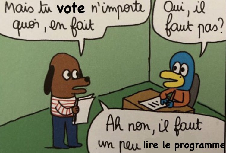 bouche_de_merou's tweet photo. Ptdr j’ai discuté politique avec ma famille, c’est vraiment des ahuris de service ils baragouinent n’importe quoi https://t.co/IAkOGJUpTK