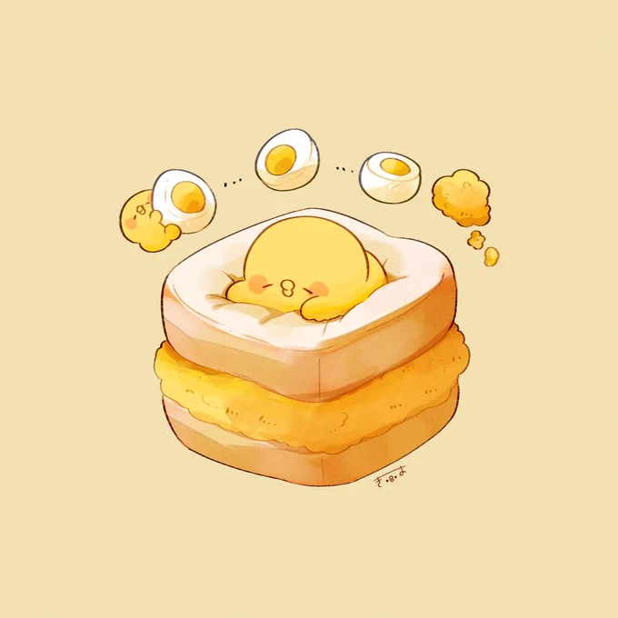 たまごサンド#きみピヨ 