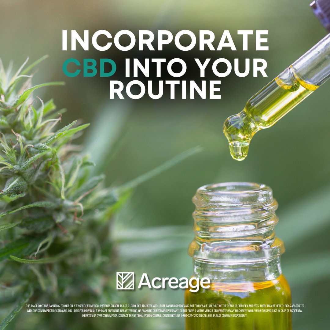 Wellness Wednesday tip: Incorporate CBD into your daily routine for relaxation and wellness. 🌿 Share your experiences with us! #WellnessWednesday #CBD