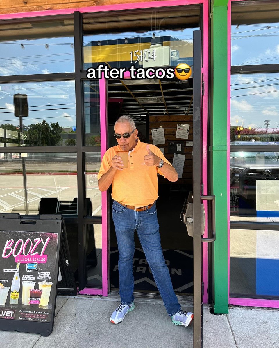 the power of tacos is real we’re tellin’ ya
fun fact: this is Ron, our Senior Construction Manager. Ron loves tacos.