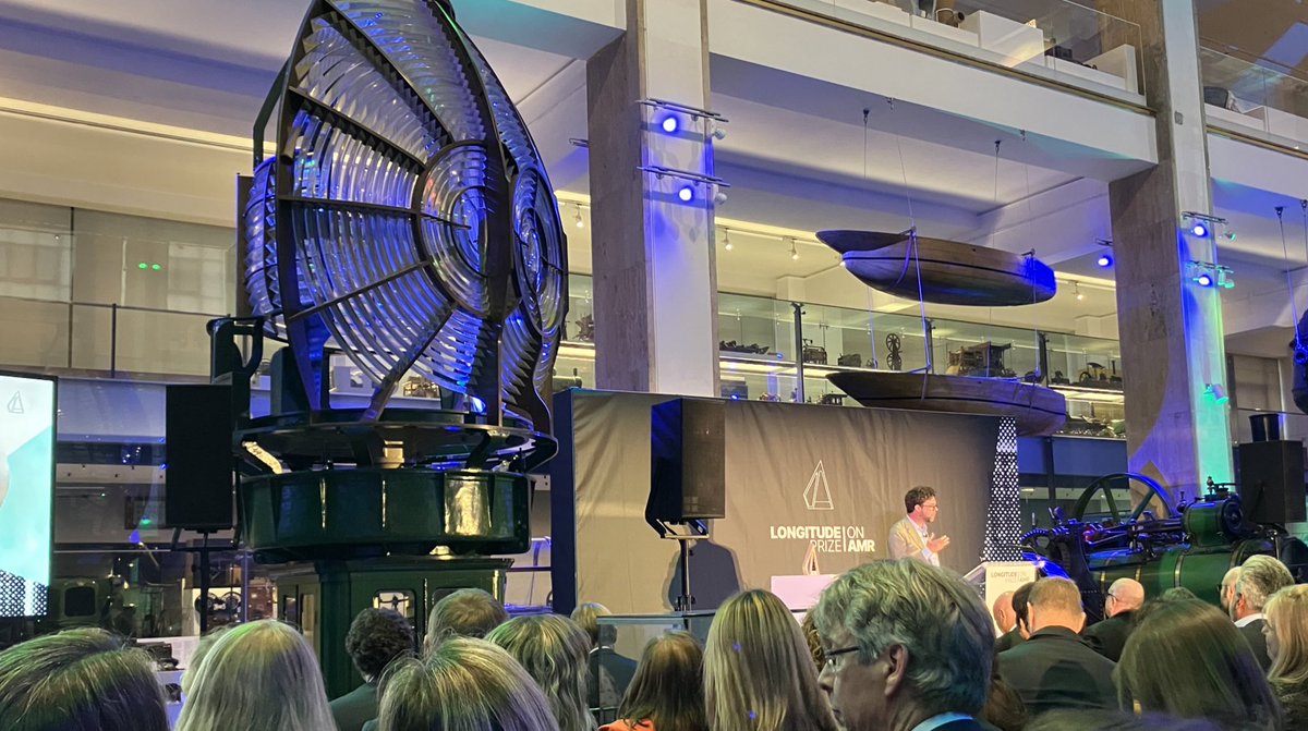 Sam Channon-Wells (@sam_channon) on Twitter photo Excited to be <a href="/sciencemuseum/">Science Museum</a> for announcement of the <a href="/longitude_prize/">Longitude Prize on ALS</a> on AMR! Well done to the revolutionary PA-100 system from <a href="/AstregoDx/">Sysmex Astrego</a> - potential game changer in UTI diagnosis and treatment. Hopefully will serve adults and children alike in the fight against #AMR!
#AMS Excited to be <a href="/sciencemuseum/">Science Museum</a> for announcement of the <a href="/longitude_prize/">Longitude Prize on ALS</a> on AMR! Well done to the revolutionary PA-100 system from <a href="/AstregoDx/">Sysmex Astrego</a> - potential game changer in UTI diagnosis and treatment. Hopefully will serve adults and children alike in the fight against #AMR!
#AMS