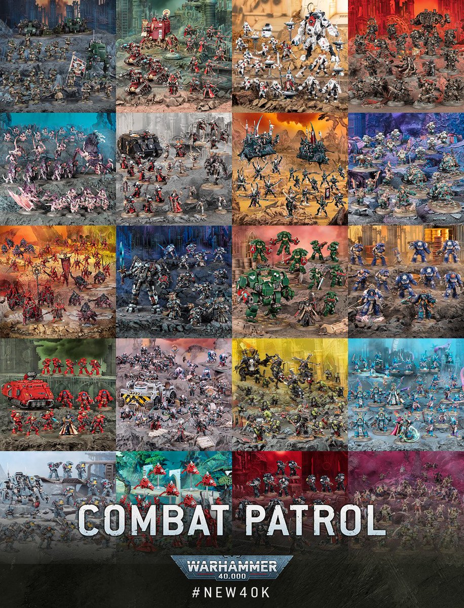 It's giveaway time!

I'll be giving away a Combat Patrol of your choice!

If my YouTube hits 1k subs by Aug 2nd I'll also draw a second winner :)
YouTube.com/@Roll1toexplode

To enter:
Like, Retweet and tag two people

Ends: 6pm GMT August 2nd 2024
#40k #giveaway #CombatPatrol
