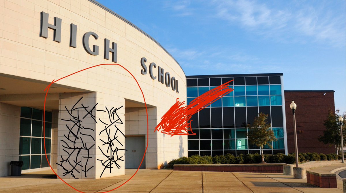 Oh my god. The “load-bearing post” of my high-school. The roof is gonna cave in and it’ll be the worst thing to happen since “the incident”.