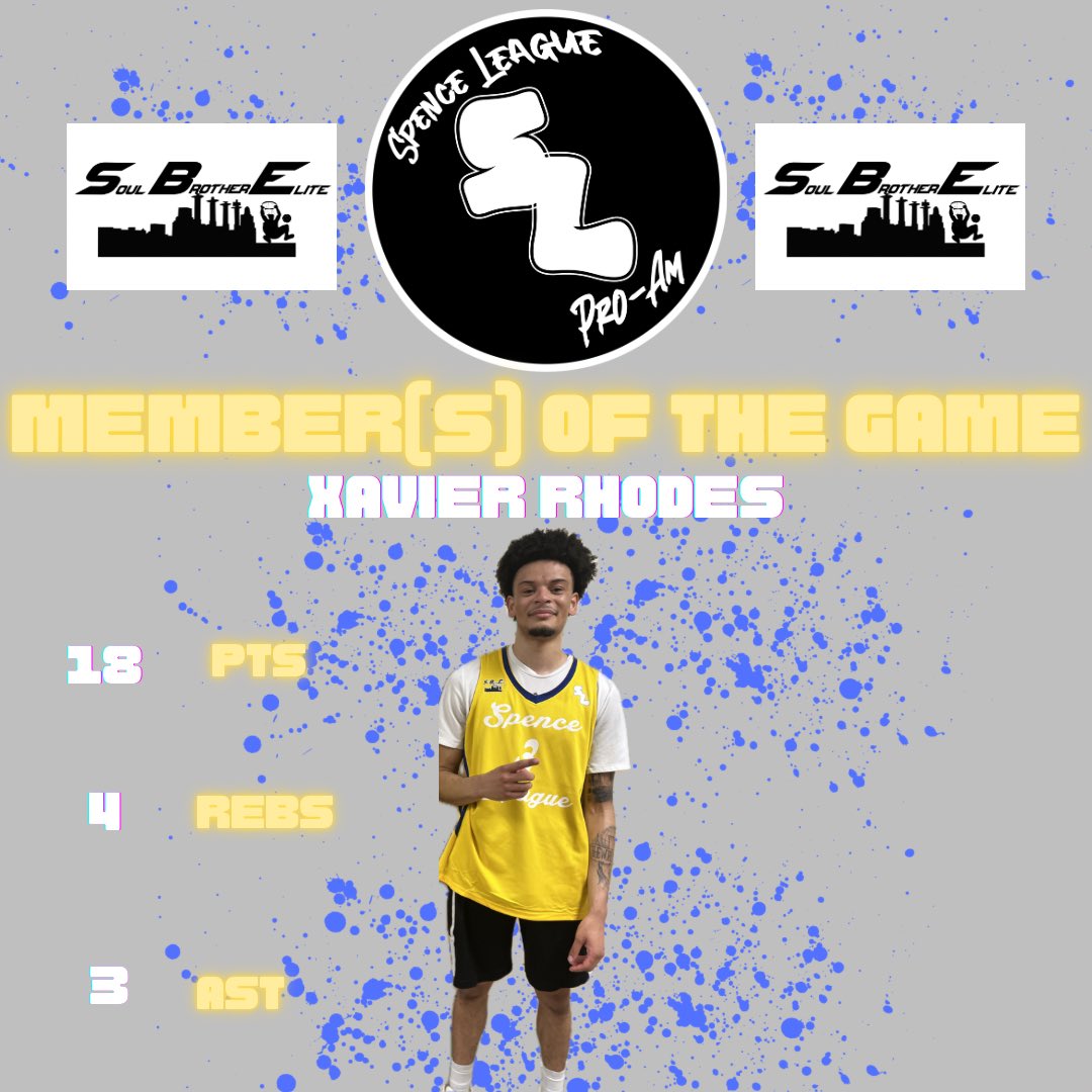 SpenceLeague's tweet photo. PLEASE CONTINUE to keep this an environment which always promotes safety and positivity. We are blessed to be able to have this space to hone our platform.
#MOTG #membersONLY #WinTheLeague #WinTheDay #SLPA24 #SpenceLeagueProAm https://t.co/saHX641icV