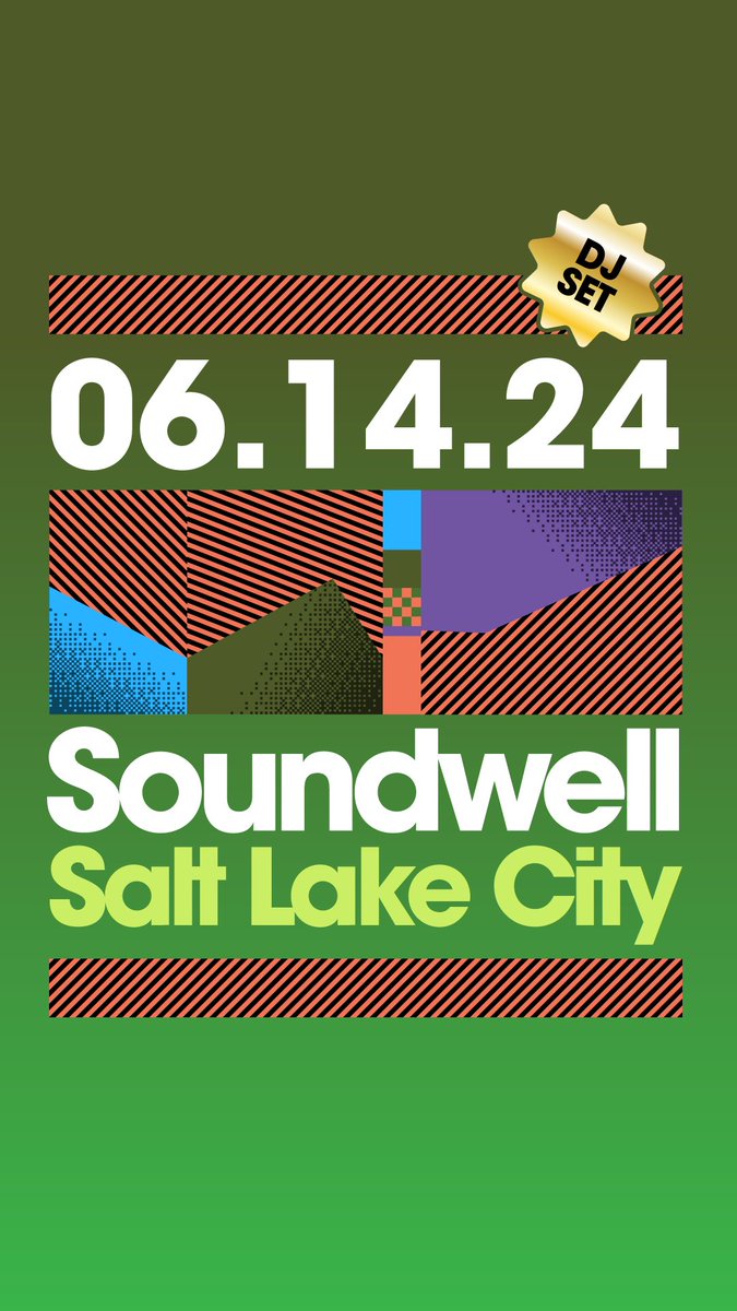 Salt Lake City Friday!! <a href="/SoundwellSLC/">Soundwell</a>