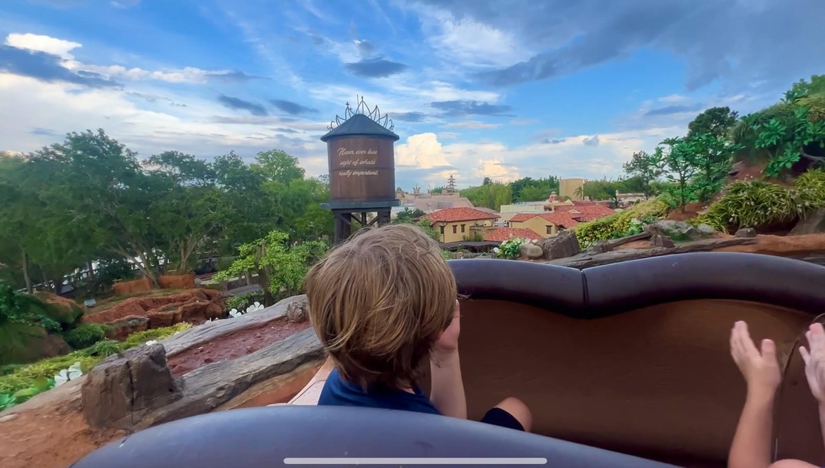 ScottGustin's tweet photo. Tiana’s Bayou Adventure is a win for Magic Kingdom Park and Walt Disney World. Here are my overall thoughts, but a warning — my praise for the ride far outweighs my criticisms. I'm a big believer in not shaming others for their lived experiences, so I'm not here to make a case for or against anything. Just my thoughts.

I loved the critters. They bring a classic Disney theme park charm to the ride. I wish Disney had used some of the space in the ride to give us more of the critters. Maybe show us some of the critters' homes? Maybe a log full of critters? Or maybe find a way to weave more of the story in Critter Co-op into the attraction itself. 

The animatronics are exceptionally impressive. I loved Splash Mountain, but seeing these advanced AAs on a log flume is still mind-boggling. Disney is still working on audio timing and sync (the ride officially opens on June 28) -- but even with those hiccups, the AAs never failed to impress. I'm still blown away by Mama Odie.

Many people have said this, but the ride feels similar to a classic Fantasyland dark ride but on a thrilling log flume attraction. As someone who loves both of those things, I'm not sure why that's used as a criticism by some - but it's an accurate observation. And I know some fans feel the ride needs a villain - and while I would have loved to see Dr. Facilier featured in the attraction, the attraction doesn't *need* a villain. The ride has plenty of thrills and fun without a good vs. bad dynamic.

The story does feel unnecessarily bloated, often jumping around more than any of the frogs you see in the attraction. I wish Disney had kept a simpler narrative instead of trying to combine two or three stories, but that's just me playing armchair Imagineer. Even with narrative nitpicks, the story works (even if you might need to explain to your kids that we've been shrunk down to the size of a frog).

Looking ahead vs. looking around: On Splash Mountain, you're constantly looking around at the scenes and scenery that surround you. On Tiana's Bayou Adventure, you're often looking ahead at upcoming scenes. The scenes in Tiana's Bayou Adventure are often packed with multiple characters (like the zydeco band) -- but when you're looking ahead instead of around, I get why some people have said the ride feels shorter than Splash Mountain (even though it's the same length).

The POV video released by Disney did a disservice to the whole attraction experience. At the very least, Disney should have filmed and shared a detailed look at the impressive attraction queue. If you're leaning into a bloated storyline, the queue serves a huge purpose — and the ride (like most) is a lesser experience without the story-building in the queue.

Overall, the attraction is a win for Disney. My kiddos gave it a 10/10 and loved everything about it — the story, the music, the critters. All of it. When we were riding through the second time, I was ready to start nitpicking when my 10-year-old read aloud the quote on the back of the water tower: "Never, ever lose sight of what's really important." I quickly unfolded my arms and was ready to party.